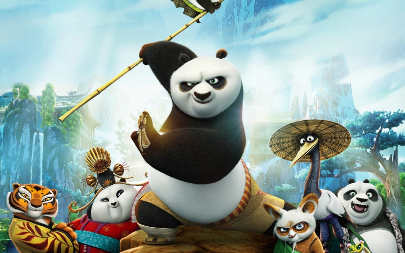 V čele návštěvnosti kin je animovaný film, nyní Kung Fu Panda 3