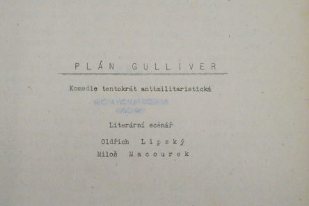 Never realised Czechoslovak sci-fi film scripts