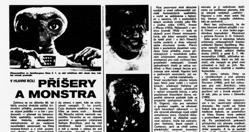 Podivuhodný alchymista s obchodním duchem – Steven Spielberg v československém tisku