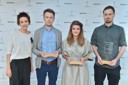 Vítězové soutěže vertikálních filmů Nespresso Talents 2017